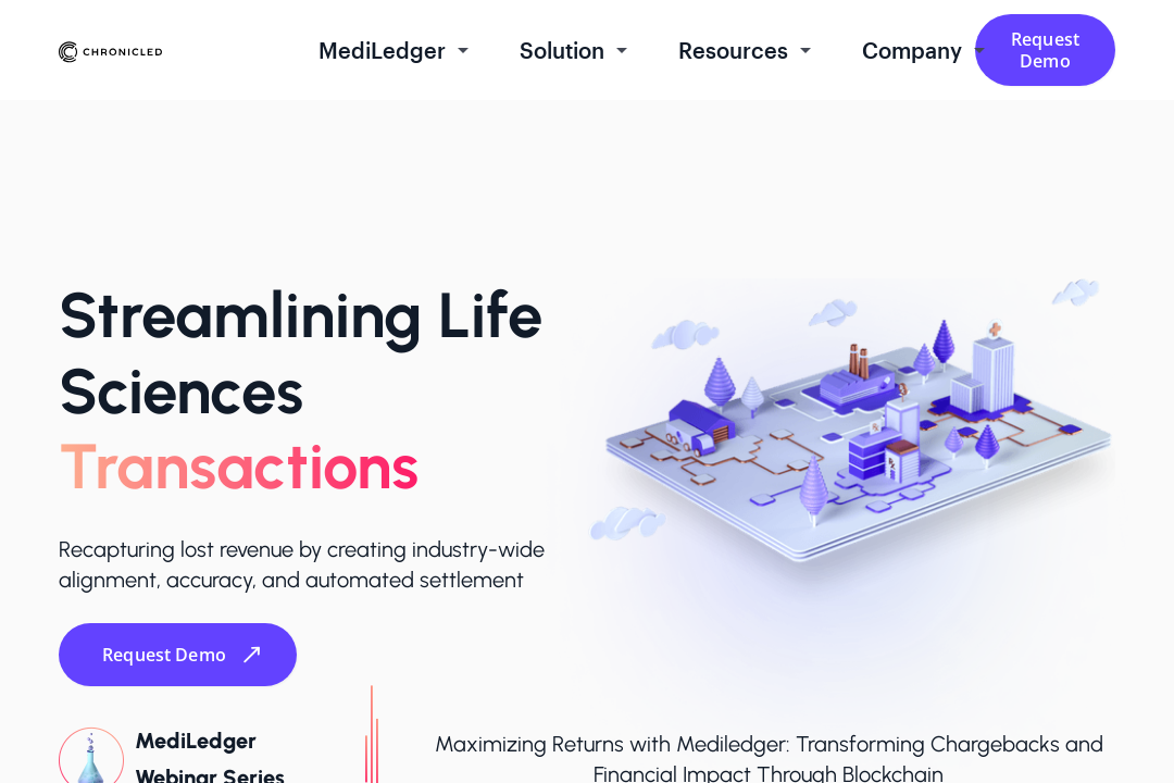 Chronicled web design