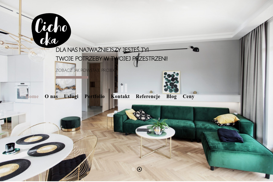 CICHOCKA web design