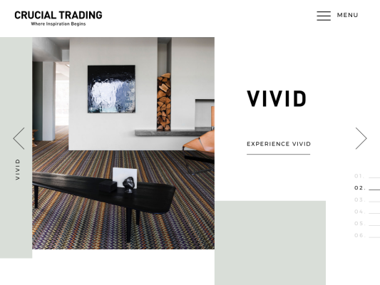 Crucial Trading web design