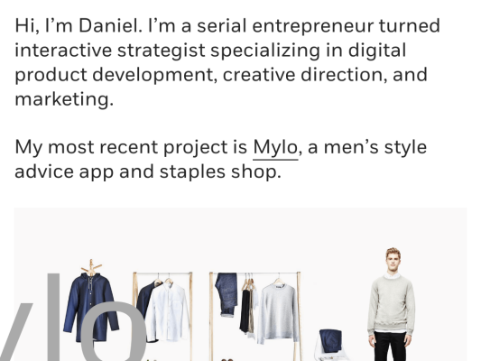 Daniel Eckler web design