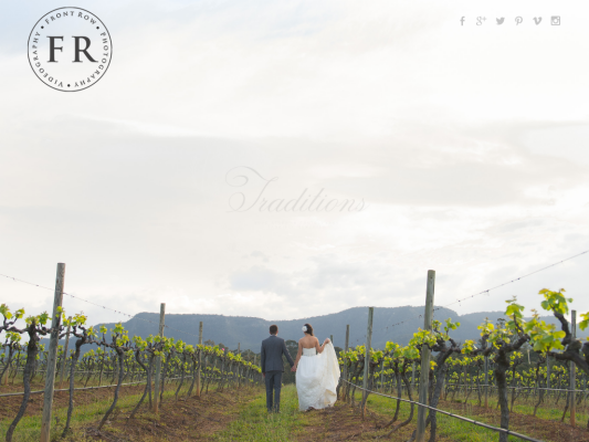 Front Row Photography web design