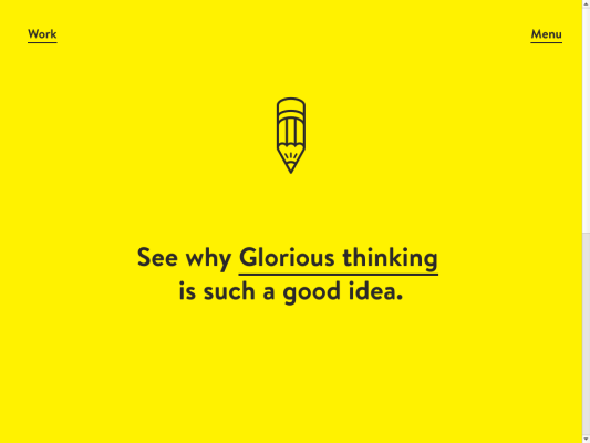 Glorious Creative web design