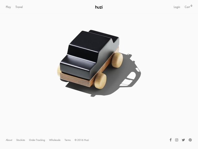 Huzi web design
