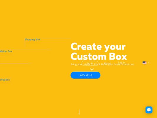 Packwire web design