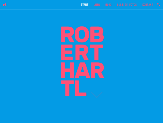 Robert Hartl web design