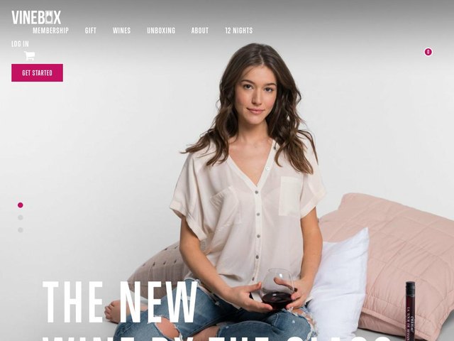Vinebox web design
